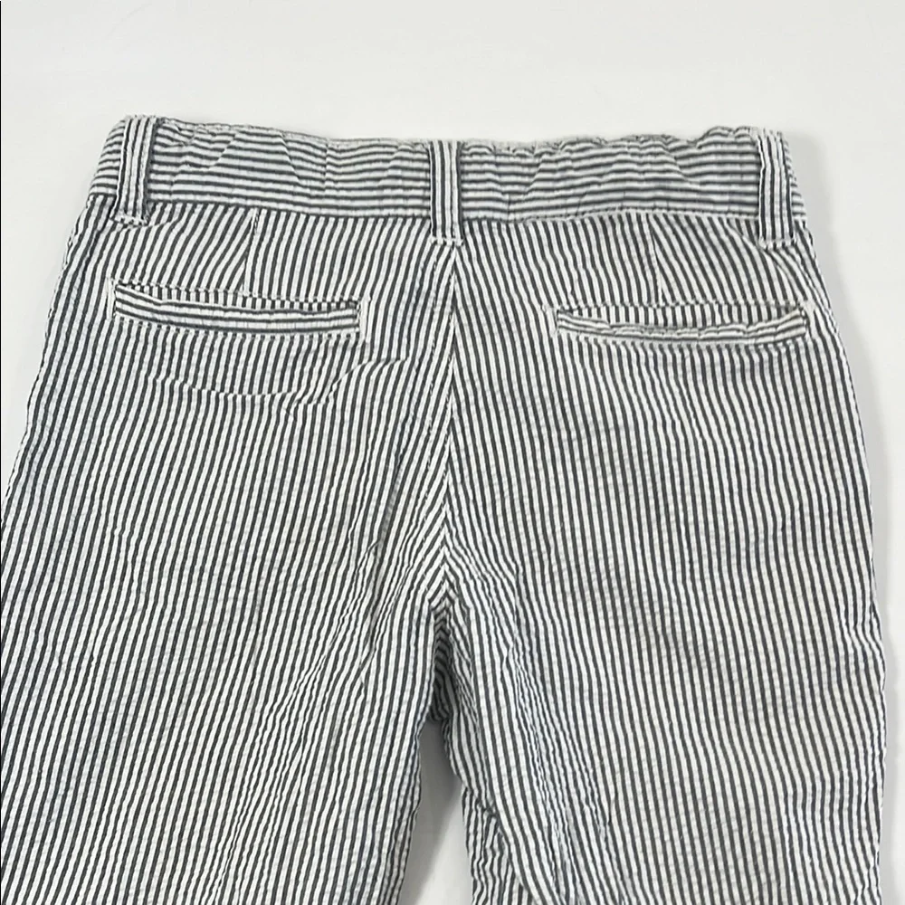 Gymboree Kids Size 5 Striped Seersucker Pants - Blue & White